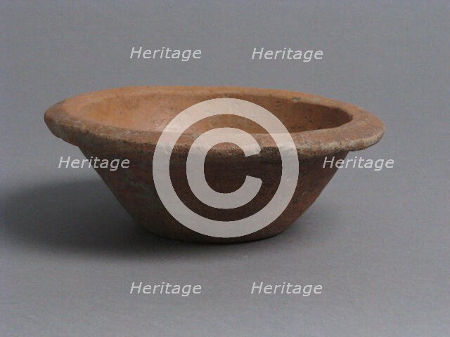 Bowl, Coptic, 4th-7th century. Creator: Unknown.