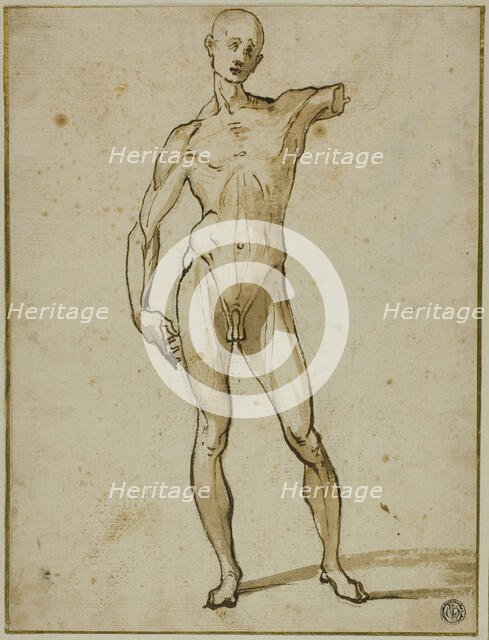 Flayed Man, 1600/25. Creator: Unknown.