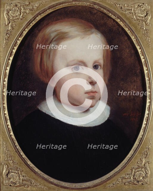 Portrait of a child, 1840. Creator: Ary Scheffer.