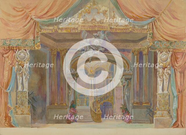 Stage Set, c. 1938. Creator: Gilbert Sackerman.