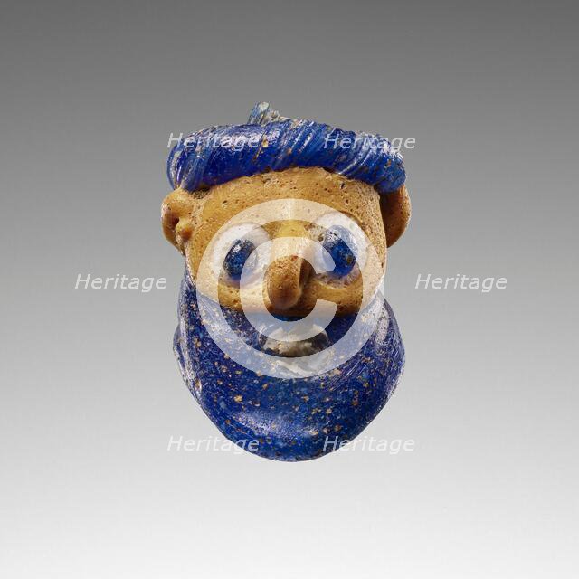 Mask Bead, 5th-4th century BC. Creator: Unknown.