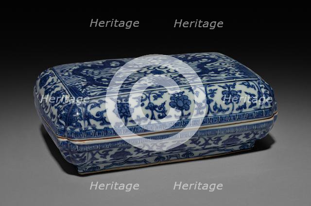 Covered Box with Dragons, 1573-1620. Creator: Unknown.