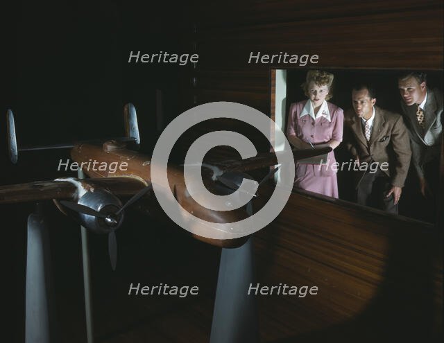 Members of the experimental staff...North American Aviation, Inc, plant, Inglewood, Calif. , 1942. Creator: Alfred T Palmer.