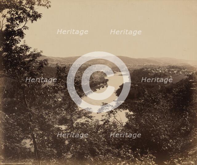 Easton and Weygat Mountain, c. 1895. Creator: William H Rau.