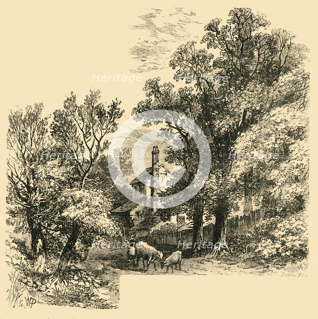 'House at Craven Hill in 1760', (c1876). Creator: Unknown.