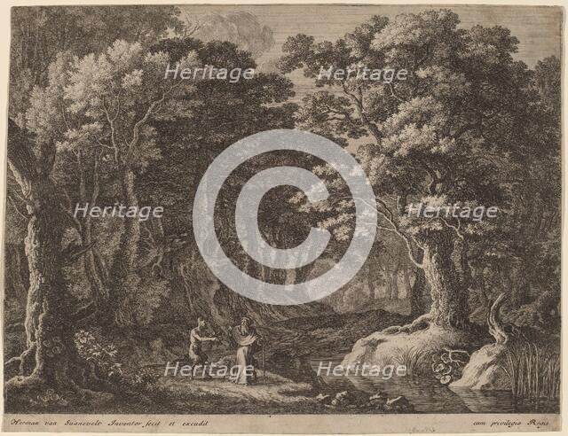 Devil Tempting St. Anthony. Creator: Herman van Swanevelt.