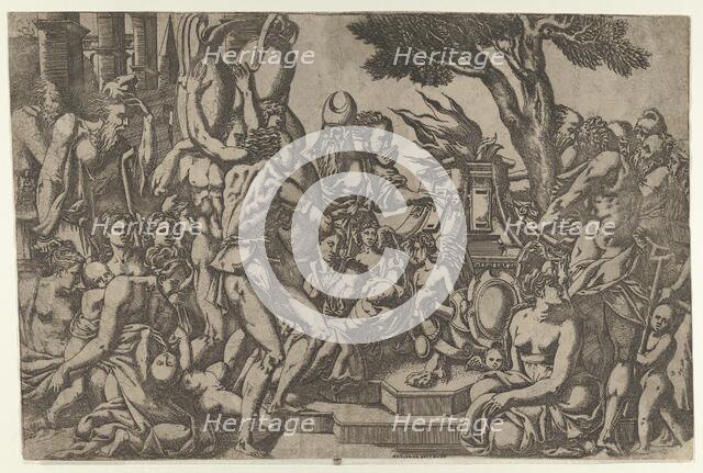 The Sacrifice, 1542. Creator: Antonio Fantuzzi.