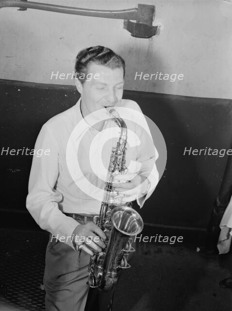 Portrait of Charlie Barnet, New York, N.Y., ca. Aug. 1946. Creator: William Paul Gottlieb.