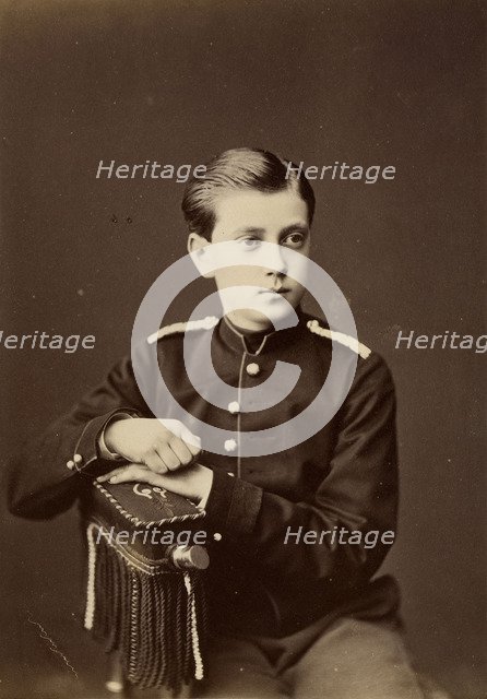 Portrait of Grand Duke Paul Alexandrovich of Russia (1860-1919), 1874.