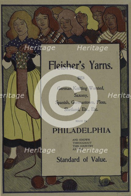 Fleisher's yarns, c1895 - 1917. Creator: Unknown.