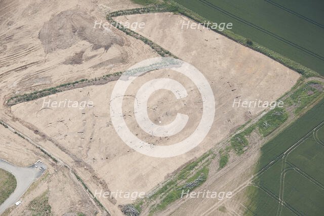 Probable later prehistoric/Roman settlement, Scarborough, North Yorkshire, 2015. Creator: Historic England.