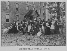 Middle year Normal- 1902-3, 1903. Creator: Unknown.