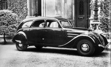 1937 Peugeot 402 Paris taxi. Creator: Unknown.