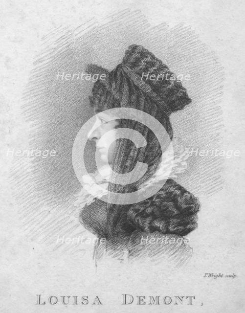 'Louisa Demont', c1820. Creator: Thomas Wright.