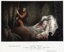 Scene from Shakespeare's Macbeth, c1858. Artist: Robert Dudley
