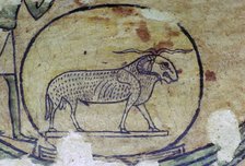 Egyptian painting of Amon as a Ram. Artist: Unknown