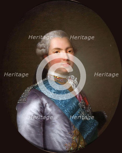 Louis Stanislas Xavier (1755-1824), Count of Provence, 1773. Creator: Vigée Le Brun, Louise Élisabeth (1755-1842).