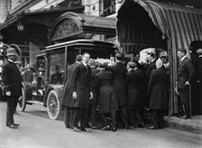 J.W. Gates Funeral, N.Y. City, 1911. Creator: Bain News Service.