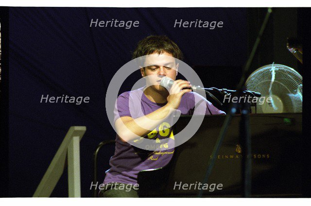 Jamie Cullum, Brecon, 2003.   Artist: Brian O'Connor.