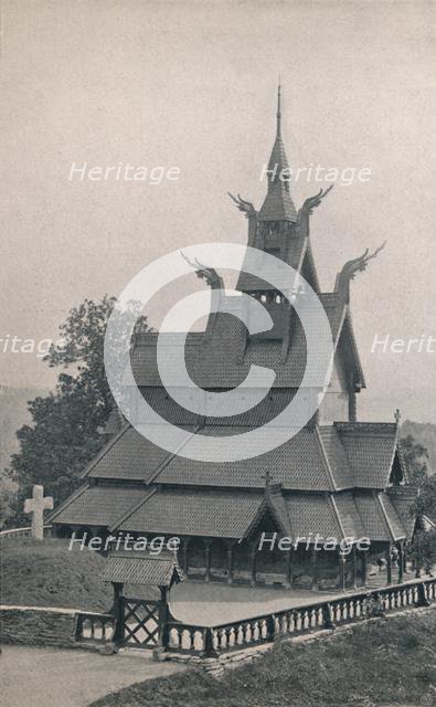 'Fortun Timber Church', 1914. Creator: Unknown.