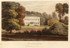 Midgham House, the Seat of W.S. Poyntz, Esq., M.P., pub. 1826. Creator: English School (19th Century).