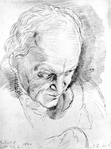 William Blake (1757-1827), English mystic, poet, painter and engraver, 1820. Artist: Unknown