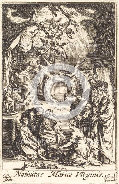 The Birth of the Virgin, in or after 1630. Creator: Jacques Callot.