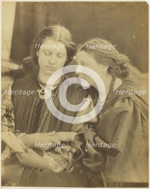 Yes or No, 1865. Creator: Julia Margaret Cameron.