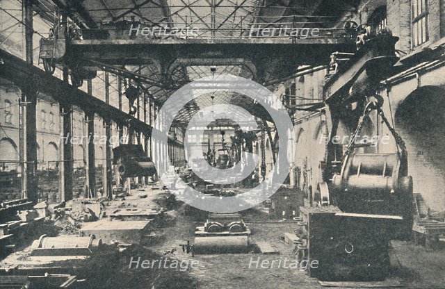 'The Foundry at Swindon Works', c1917. Artist: Unknown.