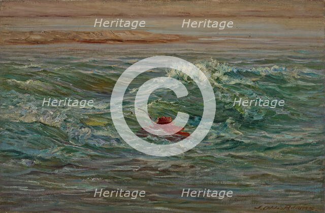 The Wave-Whitewater, Brookville, Indiana (Autumn on Whitewater), c1870-1927. Creator: John Ottis Adams.