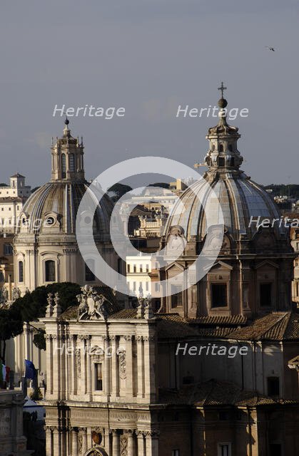 Church of Santi Luca e Martina, Rome, Italy, 2009.  Creator: LTL.