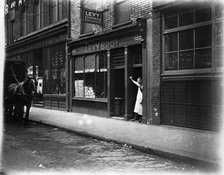 Levy Brothers' unleavened bread bakery, London, early 20th century. Artist: John Galt