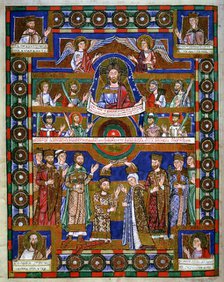 Coronation of Henry the Lion, Duke of Saxony, and his wife Matilda. Artist: Unknown