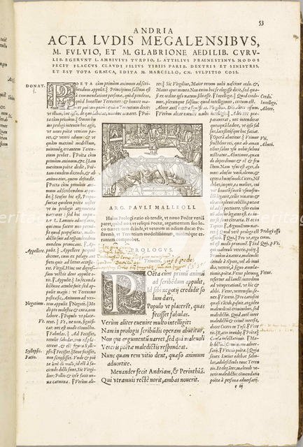 Comédies de Térence by Jean de Roigny, 1552. Creator: Anonymous.