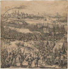 A Battle Scene, between 1529 and 1533. Creator: Melchior Feselen.