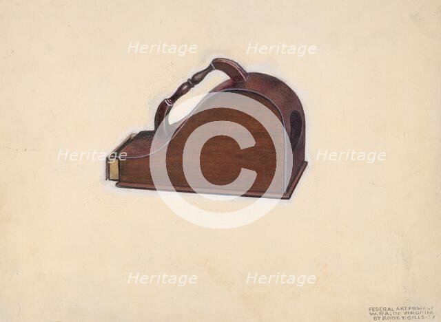 Ballot Box, 1935/1942. Creator: Robert T. Gills.