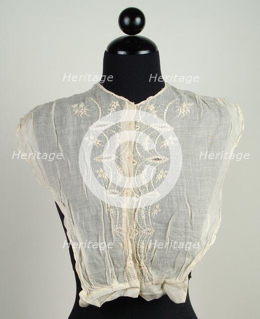 Chemisette, American, ca. 1850. Creator: Unknown.