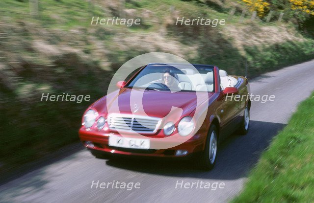 1999 Mercedes Benz CLK 320 cabriolet. Artist: Unknown.
