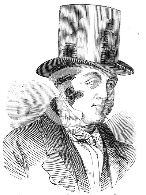 Mr. G. Hudson, M.P, - "The Railway King", 1845. Creator: Unknown.