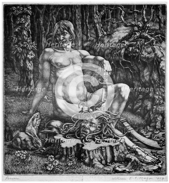 'Perseus', 1929 (1930).Artist: William EC Morgan