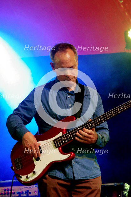 Alec Dankworth, Love Supremem Jazz Festival, Glynde Place, East Sussex, July 2015. Artist: Brian O'Connor.