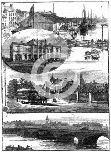 Views of Belfast, 19th century. Artist: Boot
