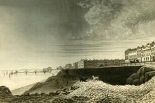 'East View of Brighton from Kemp Town', 1835. Creator: Dean Wolstenholme.