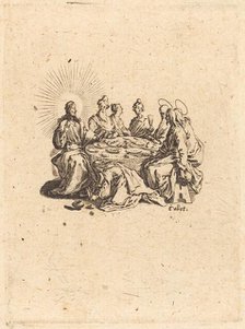 The Feast of the Pharisees, 1618. Creator: Jacques Callot.