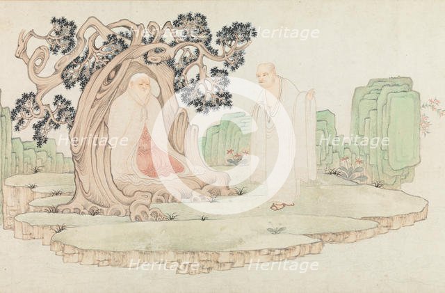 The Sixteen Luohans, dated 1591. Creator: Wu Bib.