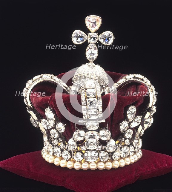 The crown of Mary of Modena, c1685. Artist: Unknown