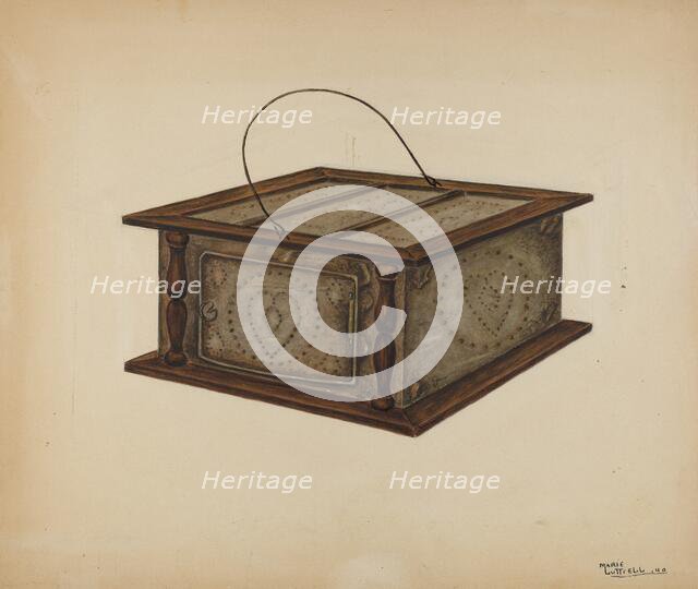 Foot Warmer, 1940. Creator: Marie Lutrell.