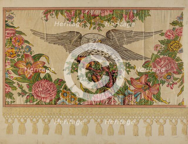 Chintz Valance for Poster Bed, c. 1935. Creator: Raymond Manupelli.