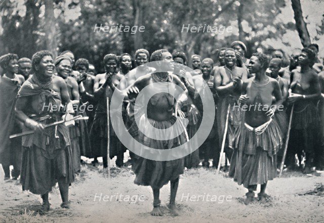 An African witches' dance, 1912. Artist: H Exton.