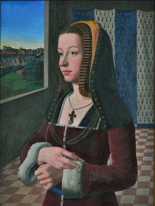 Anne of Brittany (1477-1514), Duchess of Brittany and Queen of France, c1493. Creator: Perréal, Jean (c. 1460-1530).